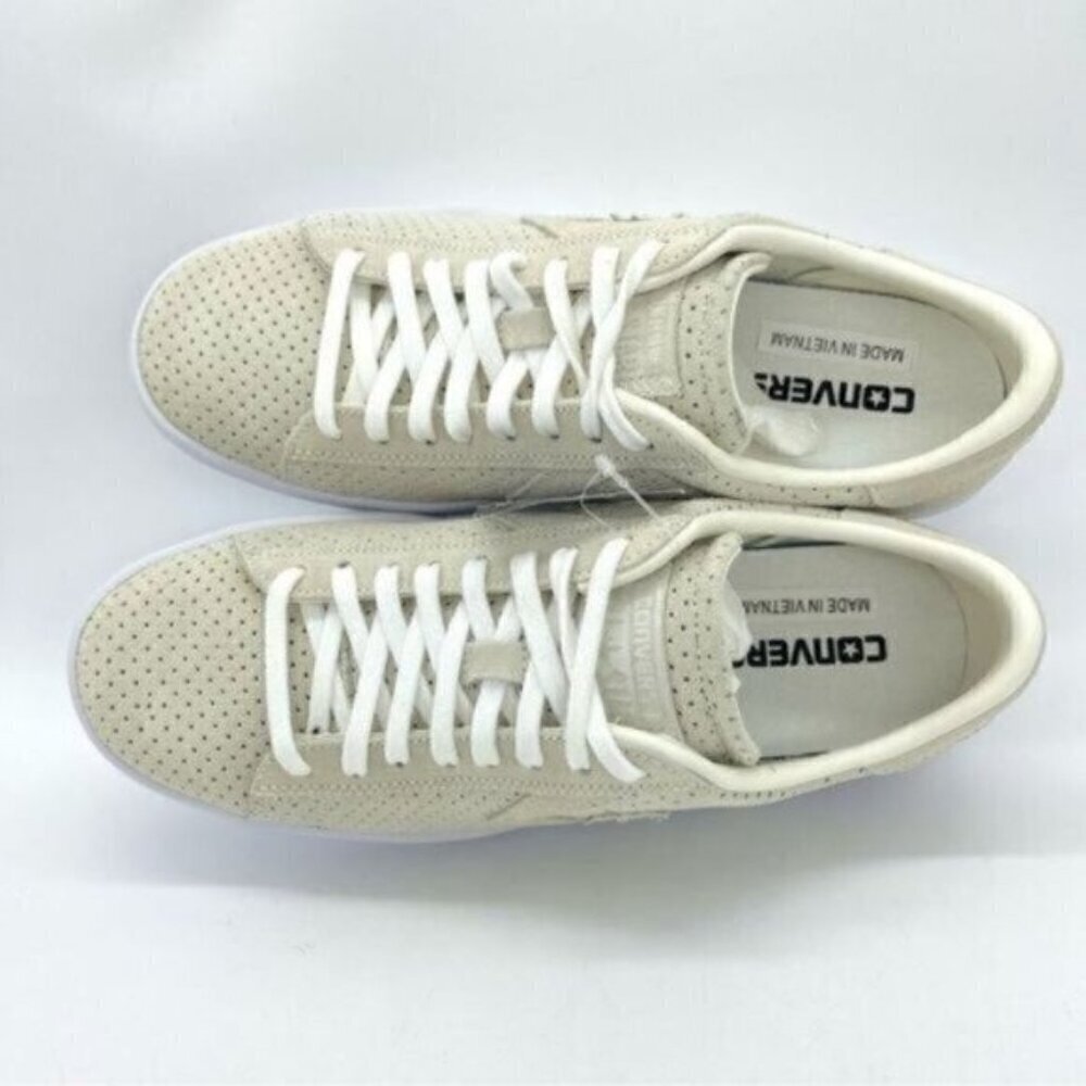 Converse Women’s Pro Leather Suede Leather Shoes Sneakers New - Picture 9 of 11